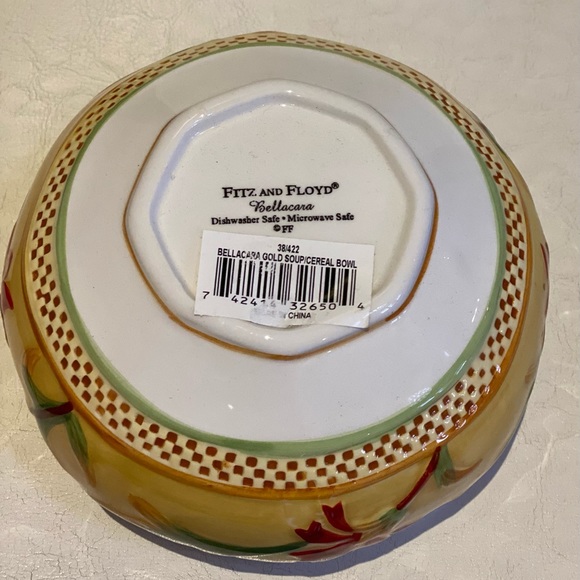 Soup/Cereal Bowl
Bellacara
by FITZ & FLOYD - Picture 5 of 5